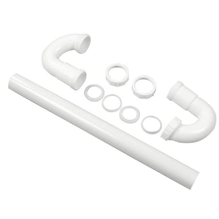 Templeton Slip Joint S-Trap; 1.5 in.; Plastic for Use with Kitchen & Bathroom Sinks TE2629707